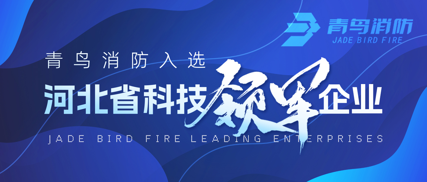 青鳥(niǎo)消防入選河北省科技領(lǐng)軍企業(yè)！
